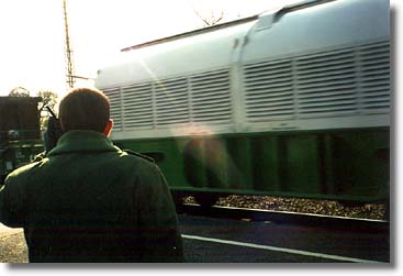 Castortransport und BGS-Beamter: Totale Sicherheit